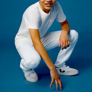 DL1961 Sl Brady white denim jeans in size 8